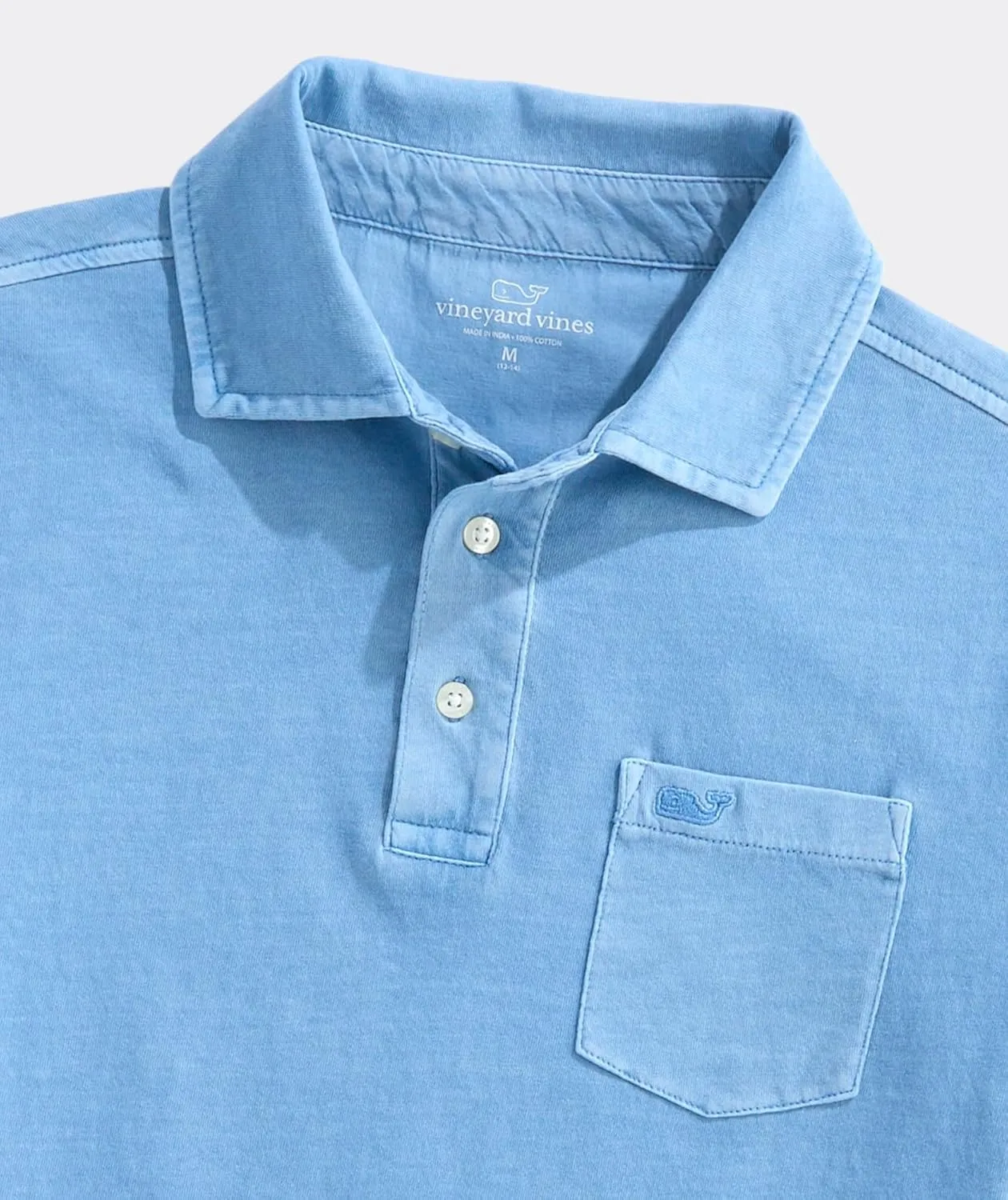 vineyard vines Boys Clean Jersey Polo