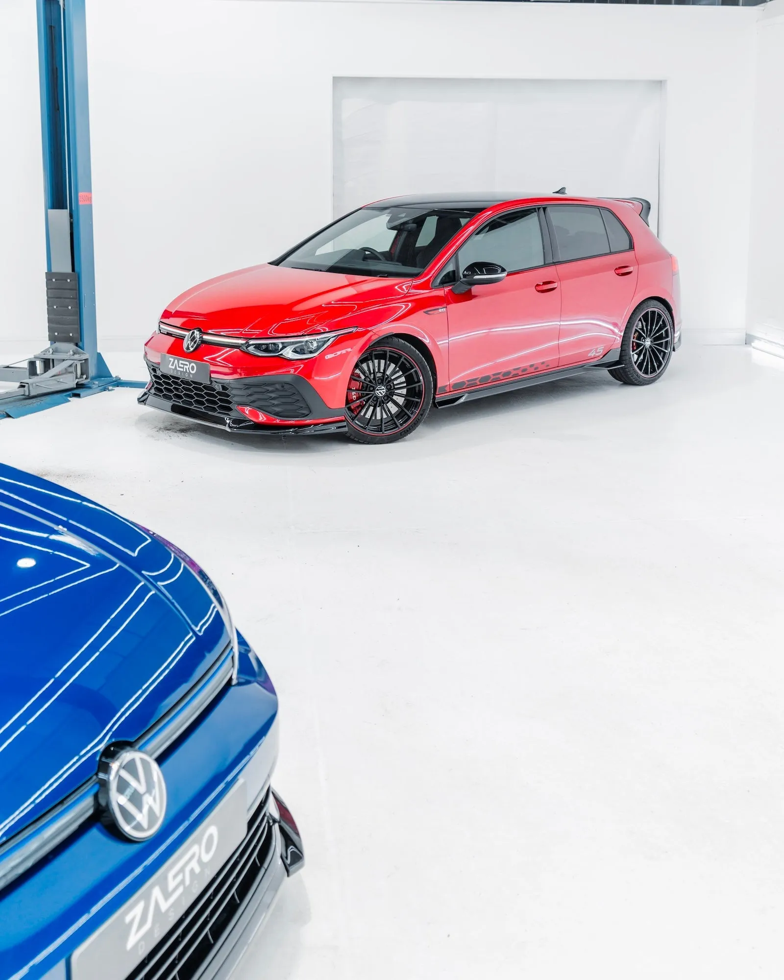VW Golf GTI Mk8 Clubsport Gloss Black Body Kit by ZAERO (2020 )