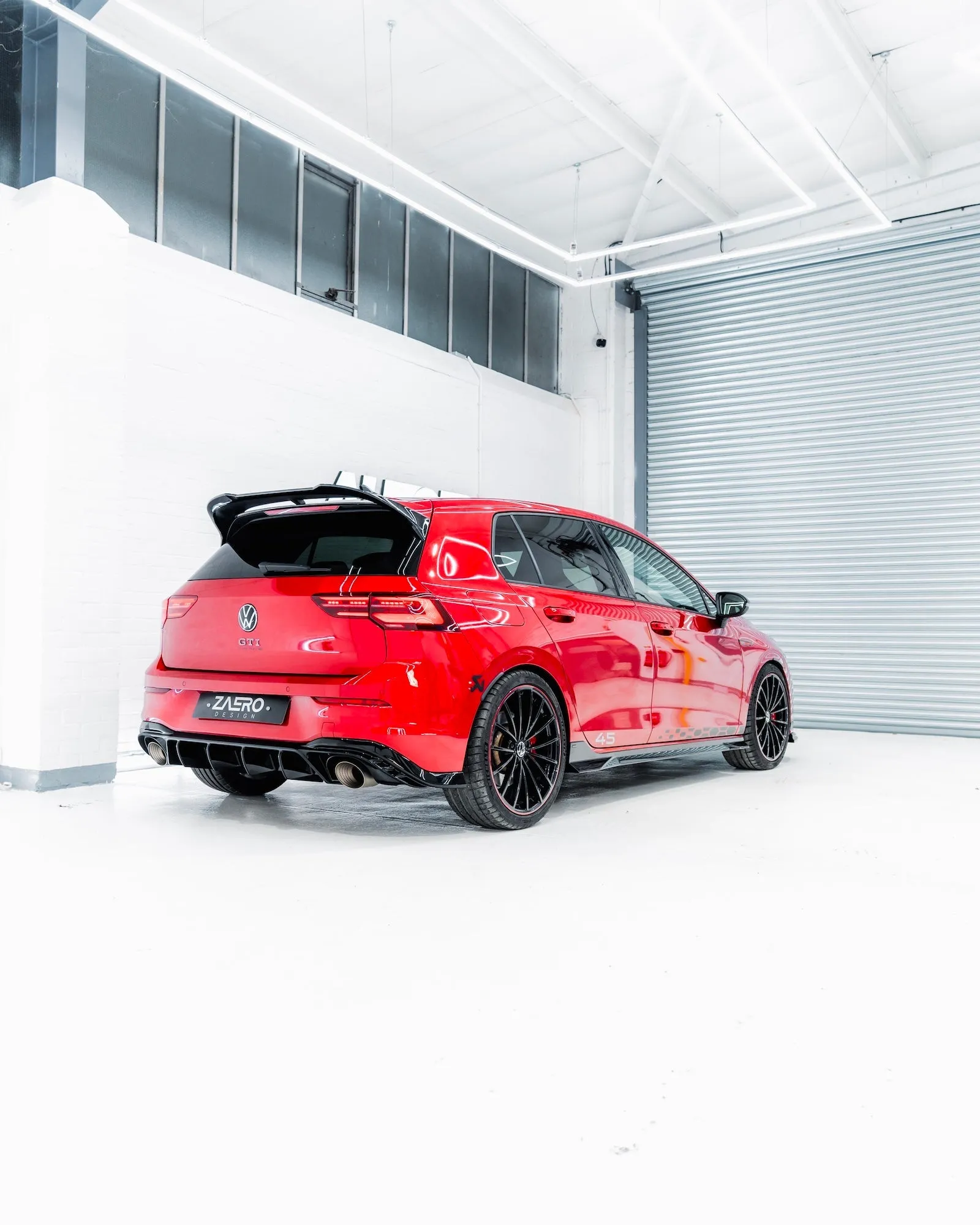 VW Golf GTI Mk8 Clubsport Gloss Black Body Kit by ZAERO (2020 )
