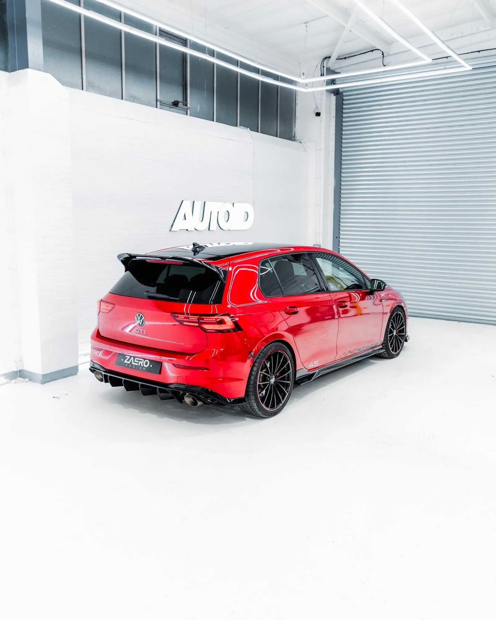 VW Golf GTI Mk8 Clubsport Gloss Black Body Kit by ZAERO (2020 )