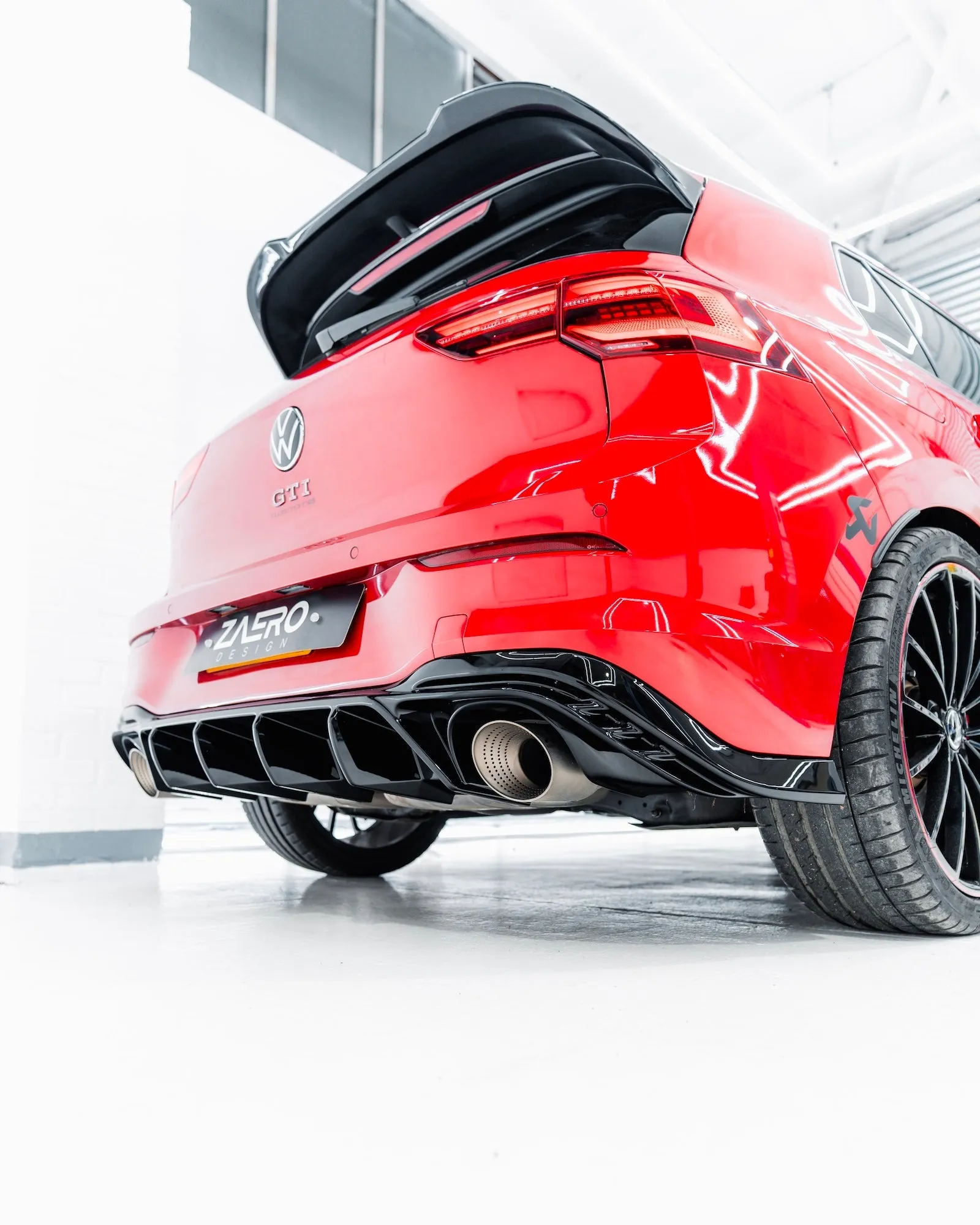 VW Golf GTI Mk8 Clubsport Gloss Black Body Kit by ZAERO (2020 )