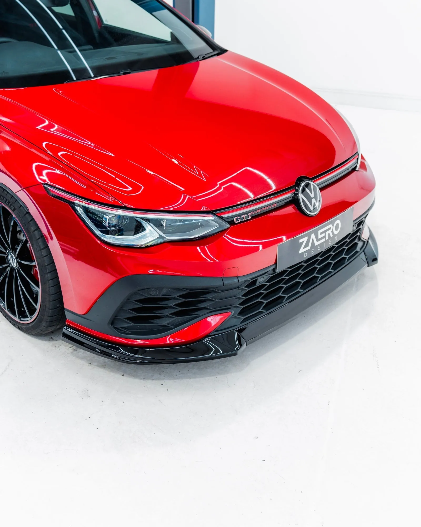VW Golf GTI Mk8 Clubsport Gloss Black Body Kit by ZAERO (2020 )