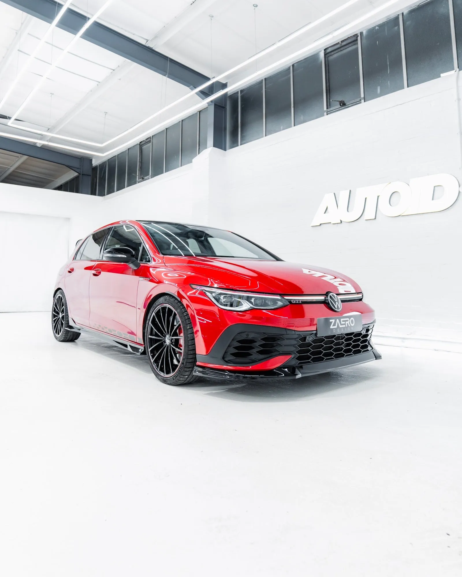 VW Golf GTI Mk8 Clubsport Gloss Black Body Kit by ZAERO (2020 )