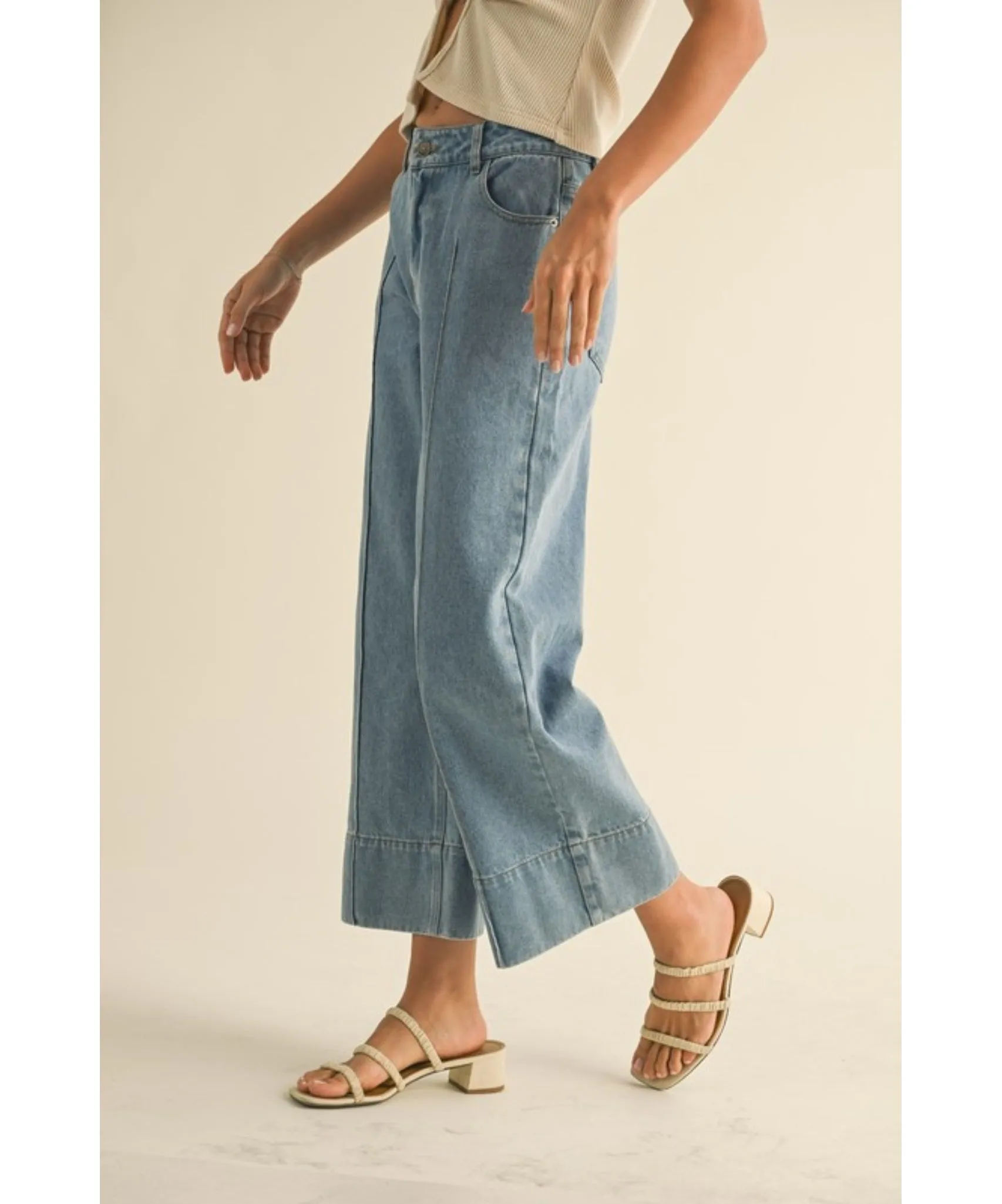 Walk the Beach Wide Leg Pants