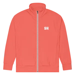 Womens track jacket - Coral Red