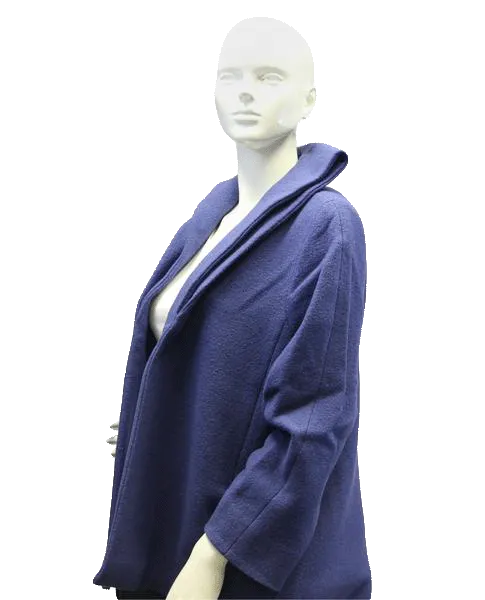 Zenobia Sleek and Chic Blue Coat Sz 14 (SKU 000015)