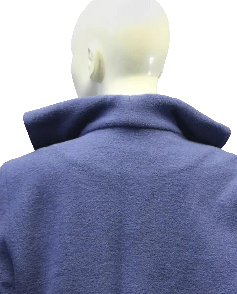 Zenobia Sleek and Chic Blue Coat Sz 14 (SKU 000015)